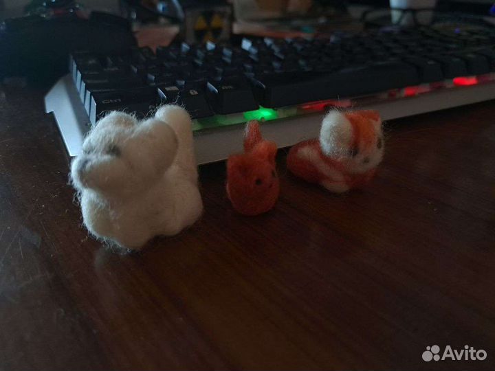 Игрушки из шерсти