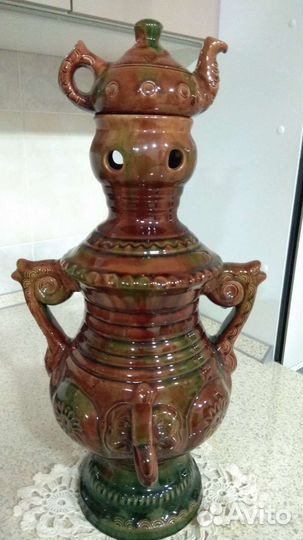 Самовар керамический, декоративный СССР