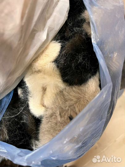 Лоскут, обрезки искусственного меха