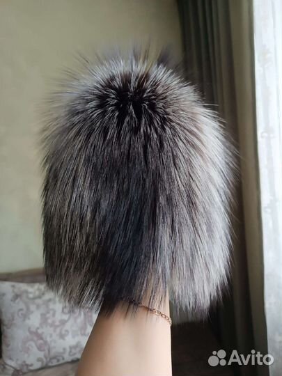 Шапка чернобурка