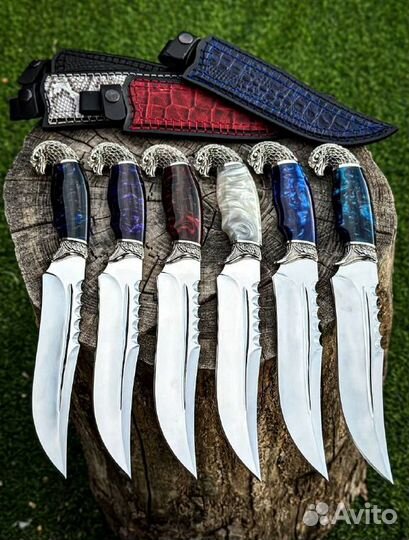 Нож дамаск ламинат арт.45.7