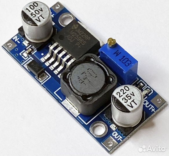 Понижающий DC-DC преобразователь LM2596S