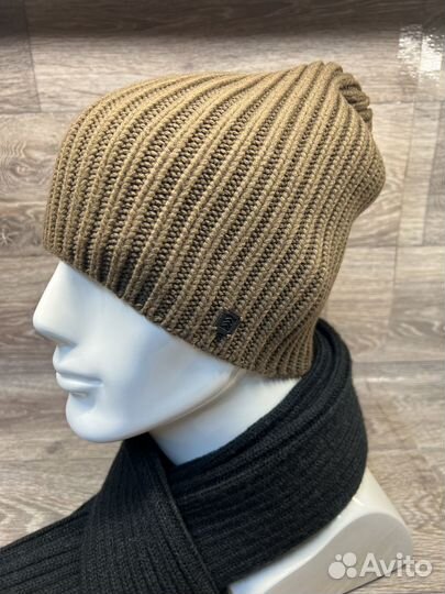 Шапка вязаная из хлопка, Zetta