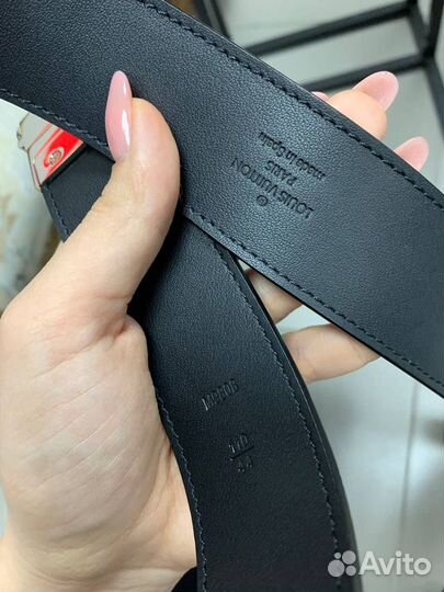 Кожаный ремень мужской Louis Vuitton