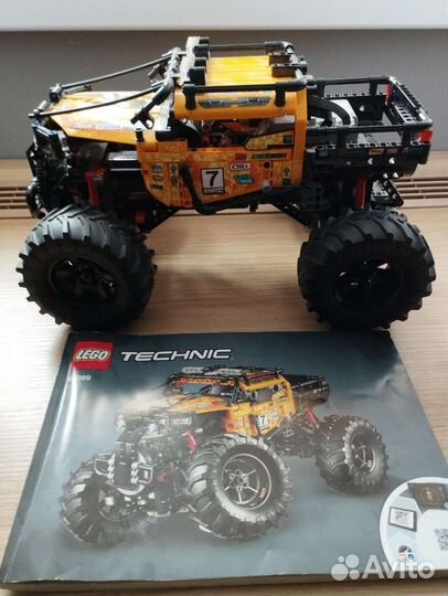 Lego Technic 42099 оранжевый джип