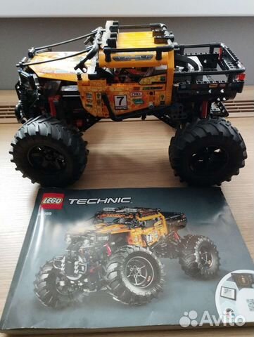 Lego Technic 42099 оранжевый джип