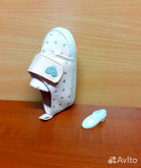 Запчасти д/кукол СССР и туфельки (по 1шт.)