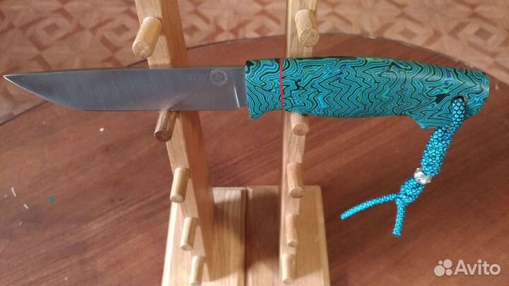 Нож туристический ручной работы