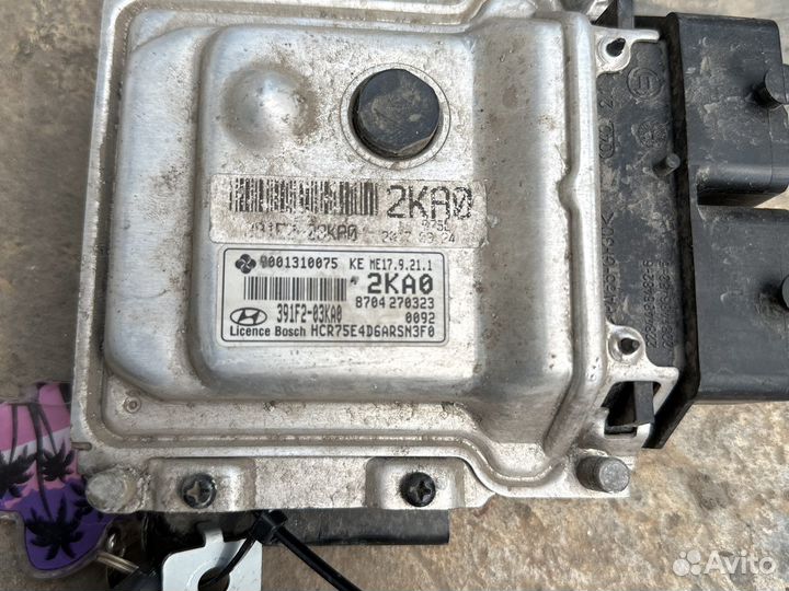 Мозги эбу Hyundai Solaris 2