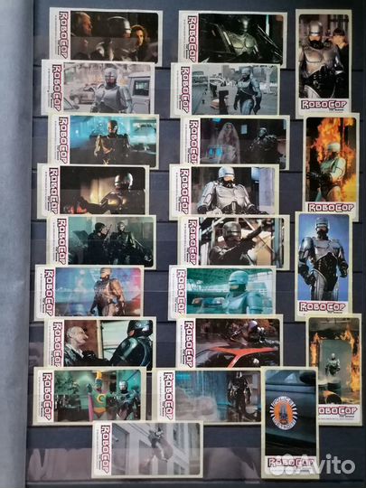 Наклейки от жвачки Робокоп