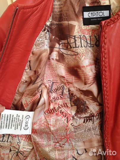 Куртка, натуральная кожа