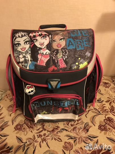 Рюкзак школьный для девочки monster high