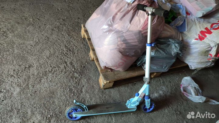 Самокат детский двухколесный бу