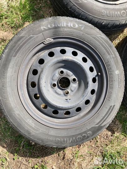 Колеса r15 на kia rio