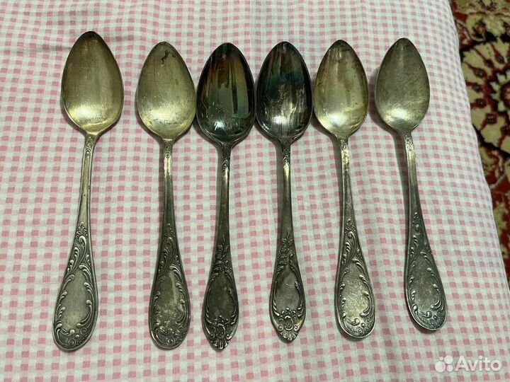 Ложки столовые мельхиор СССР