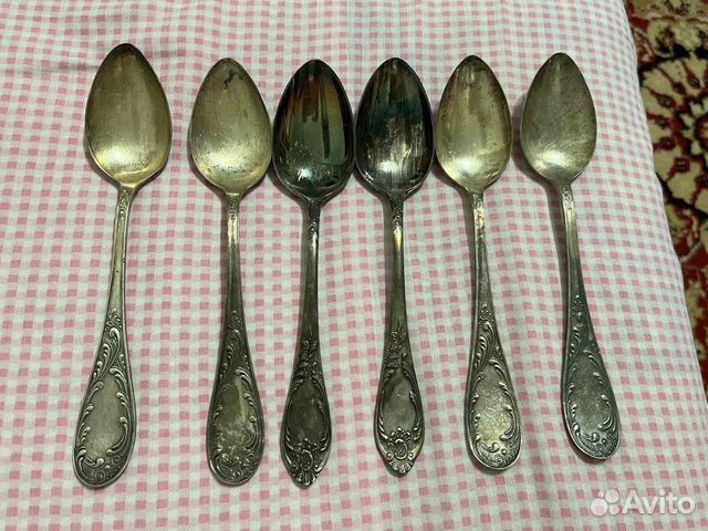 Ложки столовые мельхиор СССР
