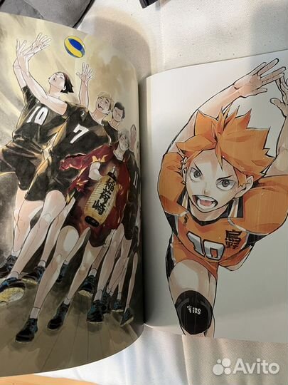 Оригинальный Артбук Haikyuu волейбол