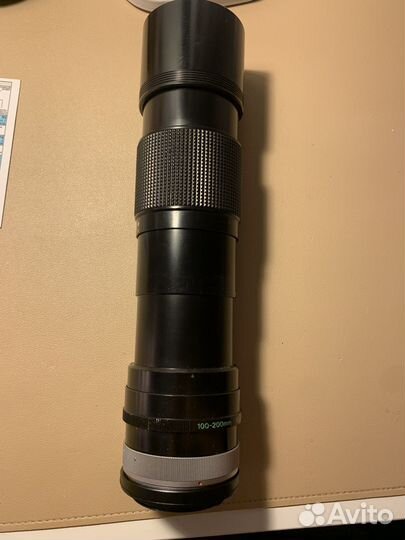 Объектив canon 100-200mm