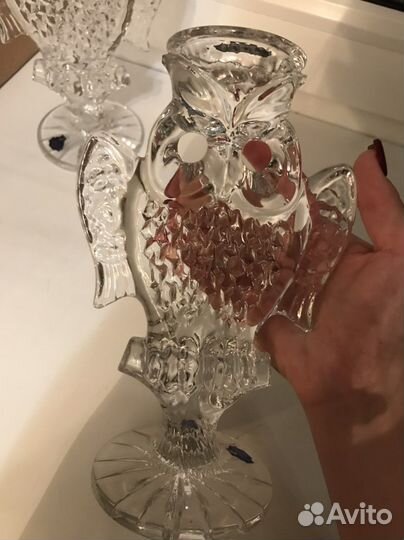 Подсвечник хрусталь