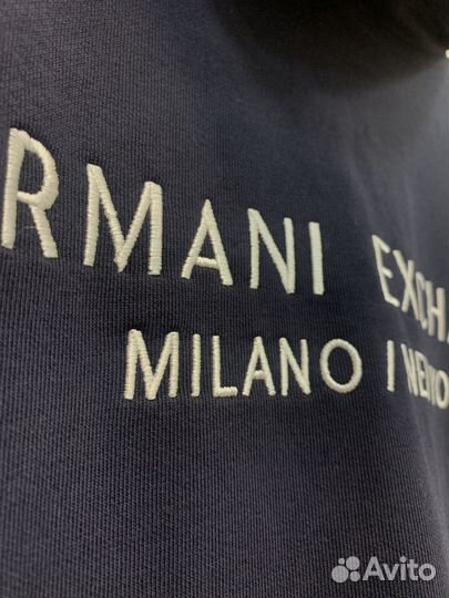Зип худи armani exchange
