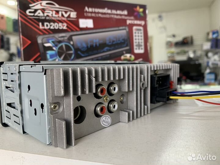 Автомагнитола 1din с блютузом (новая, гарантия)