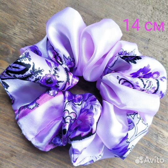 Резинка для волос. Скранч. Хендмейд