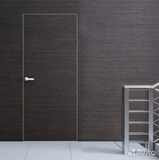 Скрытые двери под отделку