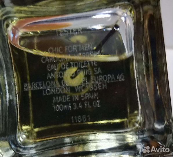 Туалетная вода Carolina Herrera Chic Оригинал