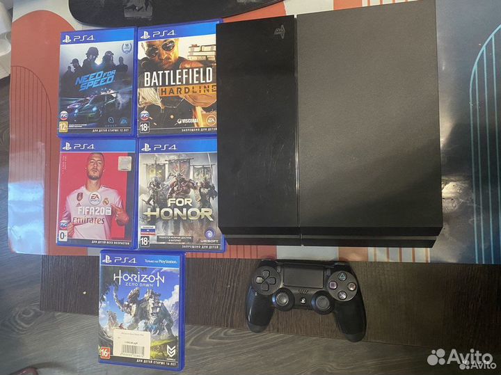 Игровая приставка ps4
