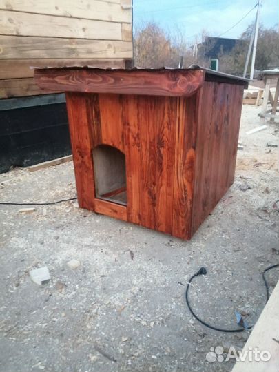 Будка для собаки утепленная