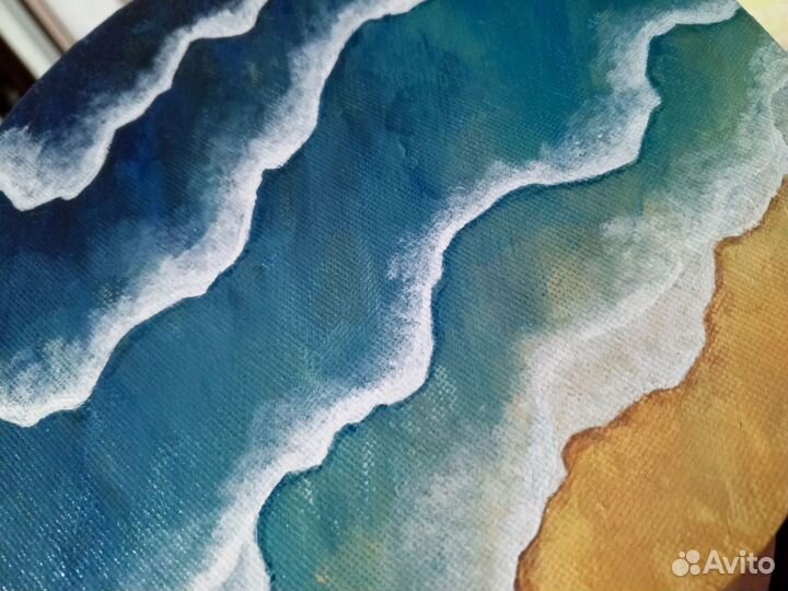 Картина акрилом на холсте