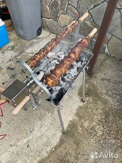 Мангал автоматический угольный