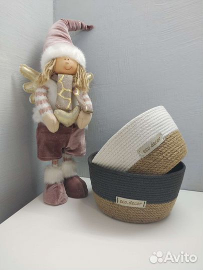 Корзины из джута