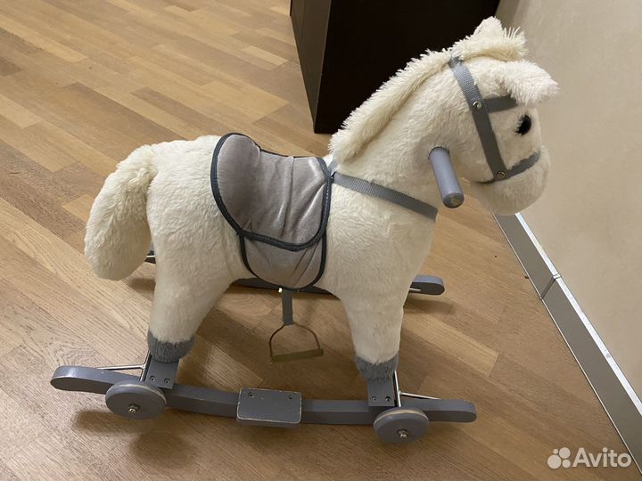 Лошадка качалка amaro