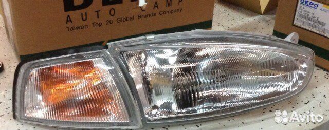Фара левая и правая для Mitsubishi Colt