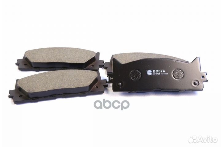 Колодки тормозные toyota camry 06- перед. BD874