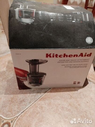 Насадка Соковыжималка шнековая kitchen aid 101401