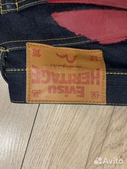 Джинсы evisu оригинал