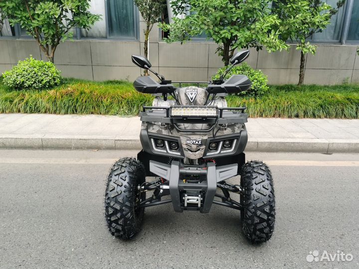 Квадроцикл ATV Motax Grizlik T200 LUX серый