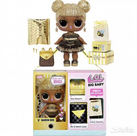Кукла LOL Пчелка (оригинал) полный комплект