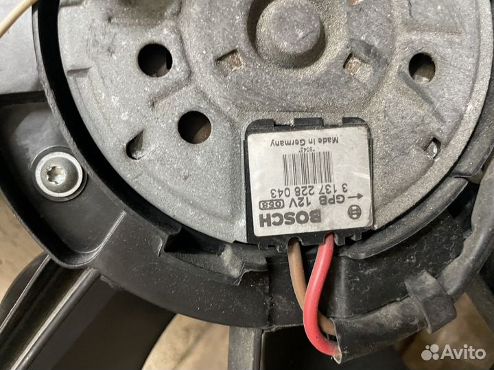 Вентилятор радиатора mazda 3 (BL) (2009-2013)