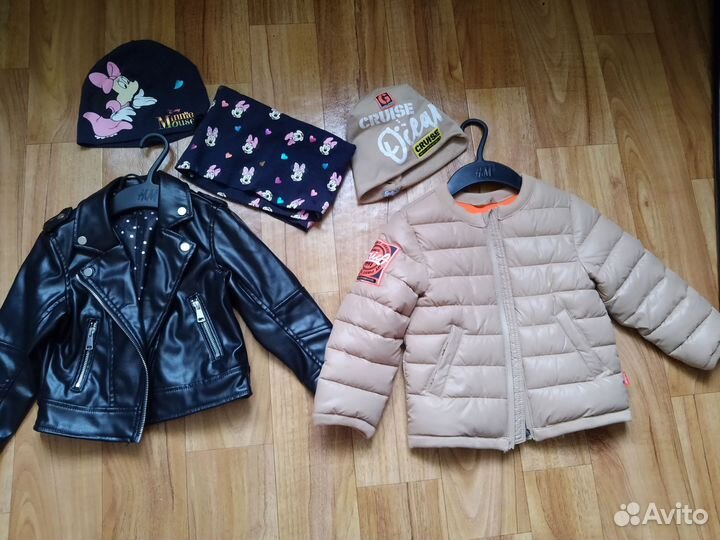 Куртка косуха HM+куртка Gulliver 92-104см