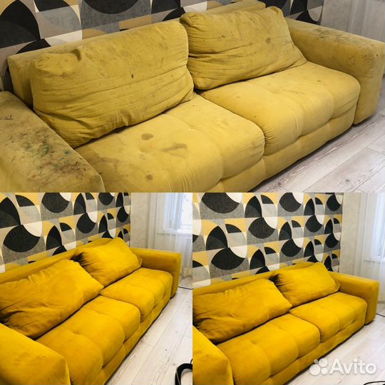 Химчистка мягкой мебели, ковров, матрасов