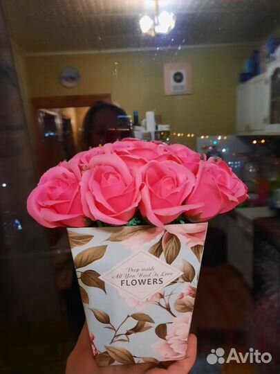 Букет из мыльных роз подарок