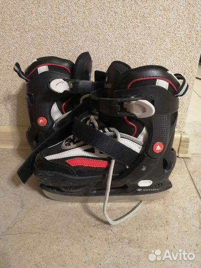 Коньки раздвижные