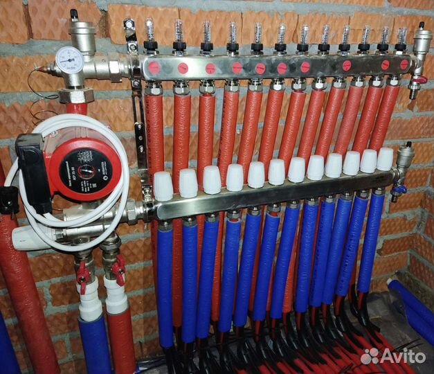 Водяной теплый пол, отопление