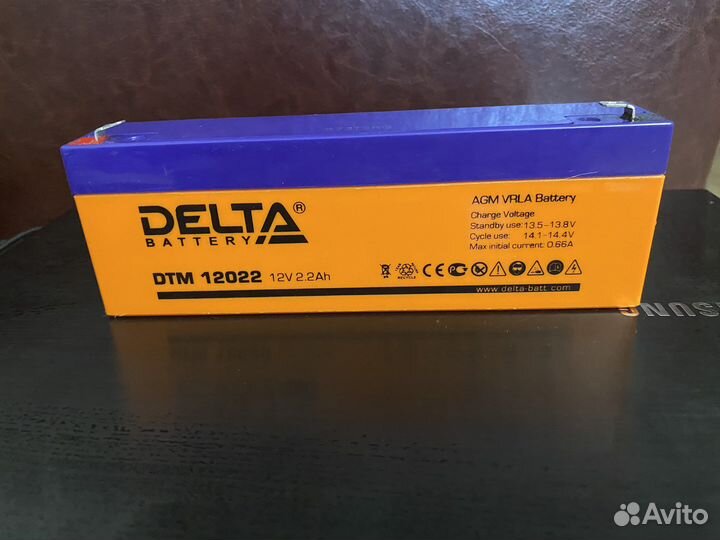 Аккумулятор Delta