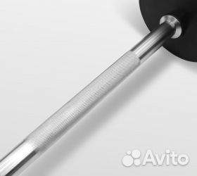 Штанга обрезиненная прямая Bronze GYM BG-PA-BB-S55