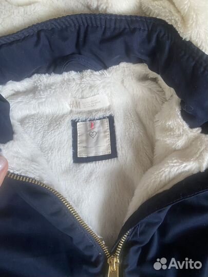 Парка для девочки H&M 122 см