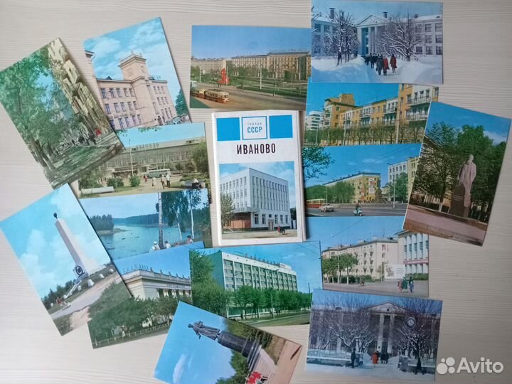 Наборы открыток - города СССР